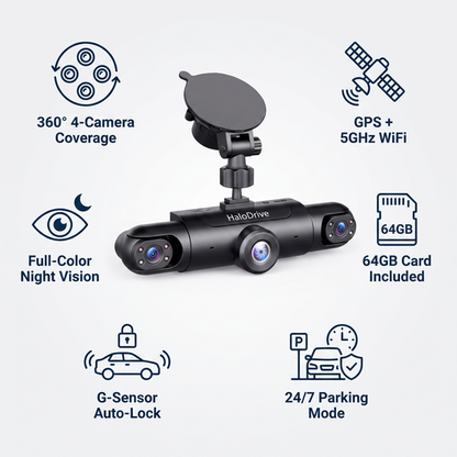 Halo Drive Wireless Dashcam